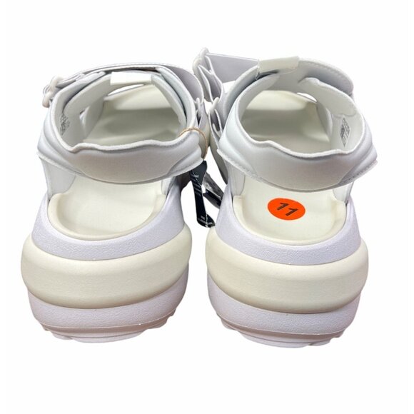 Adidas Womens Swim Mehana Adjustable Strap Cloudfoam Sandals White Size 11 - Picture 10 of 13